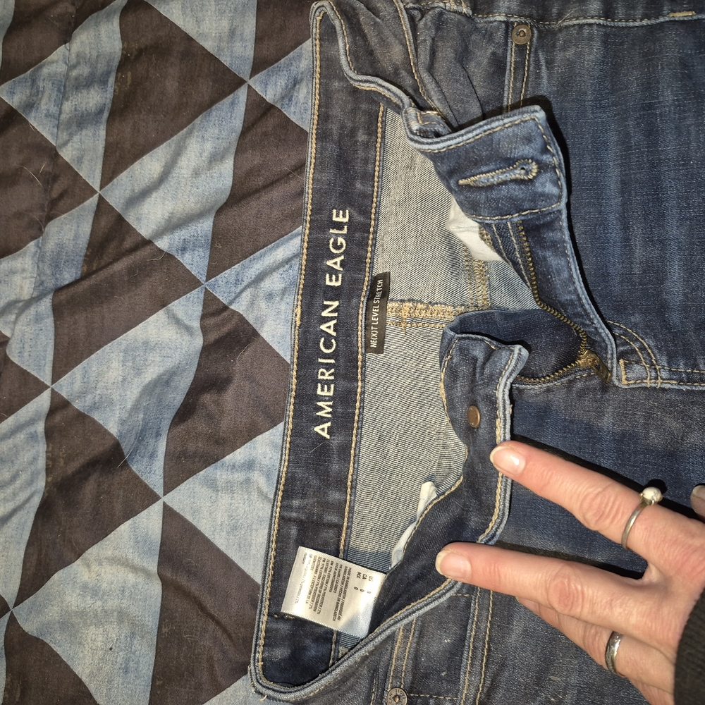 American Eagle Outfitters Blue Jeggings
